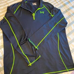 Men’s Dark Gray XL Under Armour Cold Gear Pullover